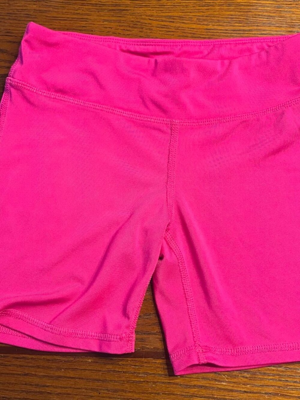 Danskin Now Fitted Pink Athletic Shorts - Girls M (7/8)